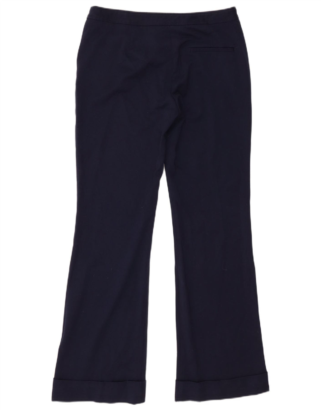 Zara Dame Bootcut Casual Bukser Medium W28 L30 Marineblå Polyester
