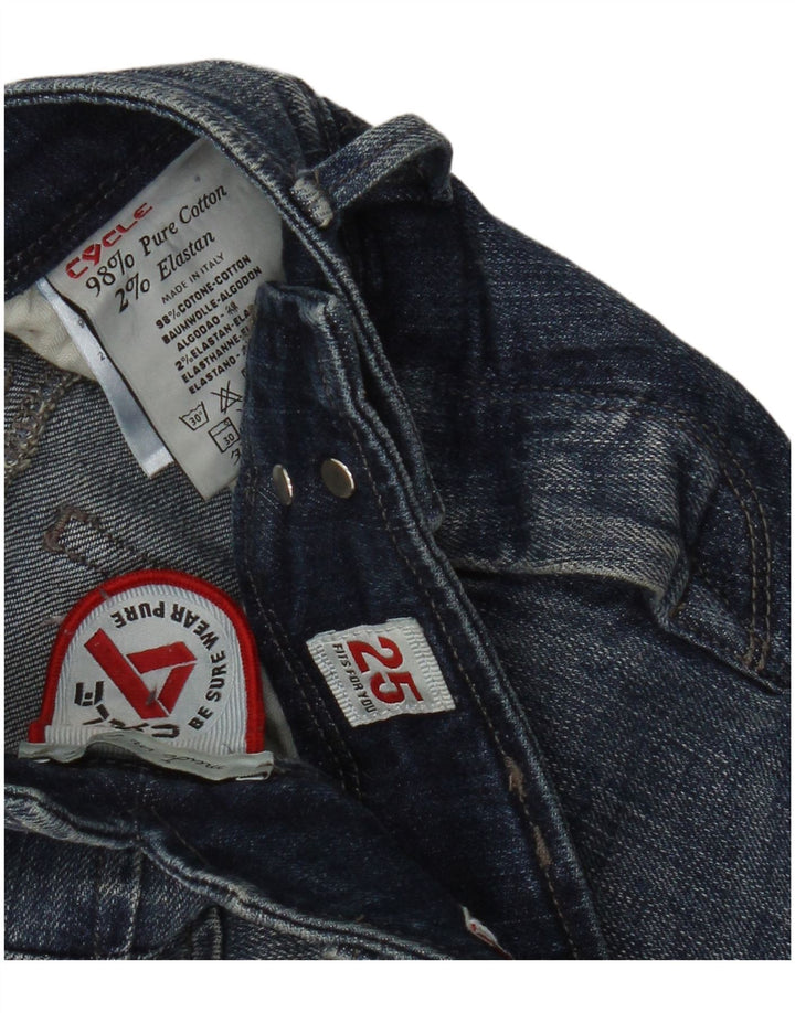 Cycle Dame Skinny Jeans W25 L31 Blå Bomuld