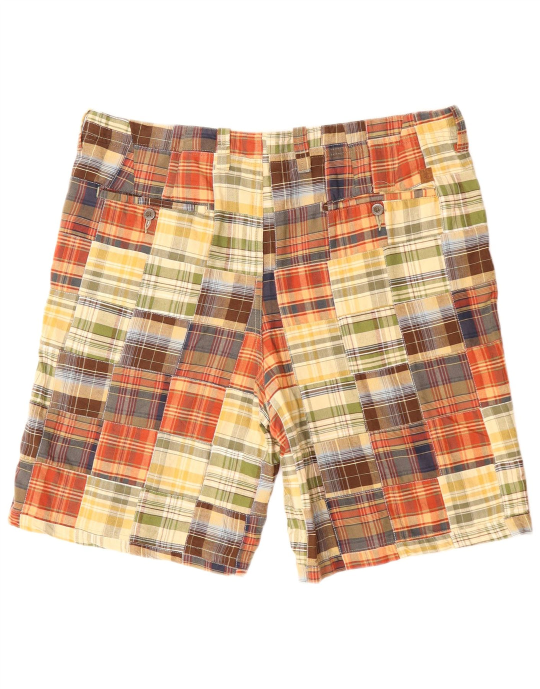 IZOD Chino Shorts til mænd W38 XL Flerfarvet Patchwork Bomuld
