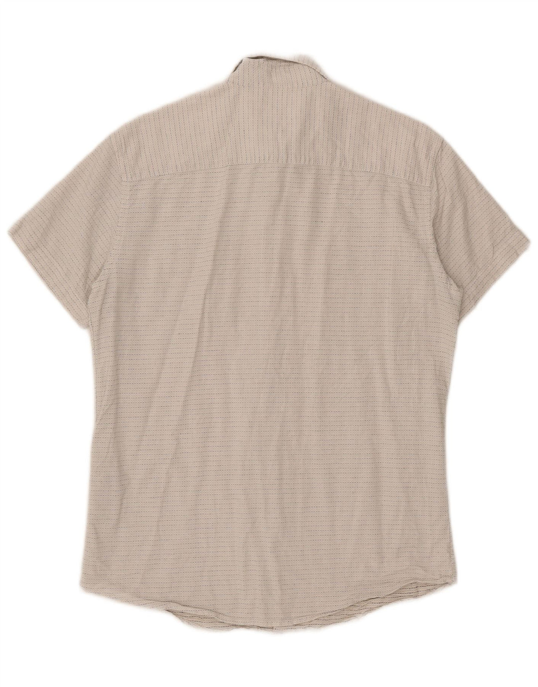 Jack & Jones Kortærmet Herreskjorte Medium Off White Plettet bomuld