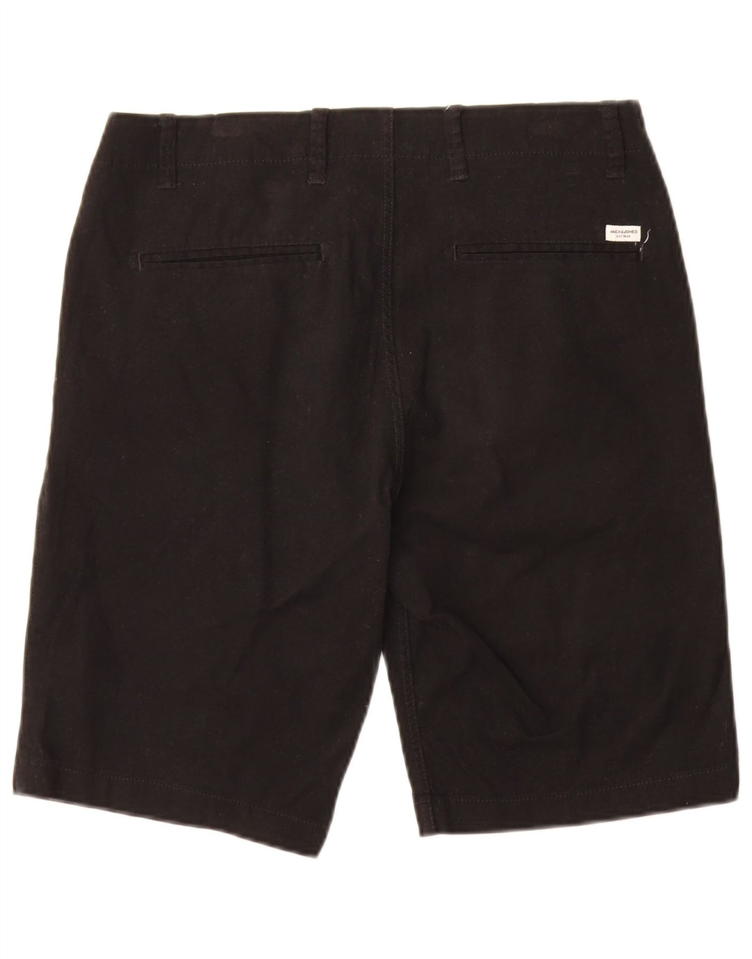 JACK & JONES Herre Chino Shorts Medium W32 Sort Bomuld