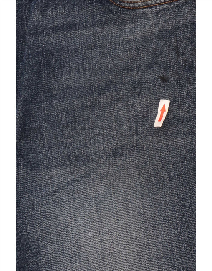 Wrangler Herre Texas Straight Jeans W36 L34 Blå Bomuld