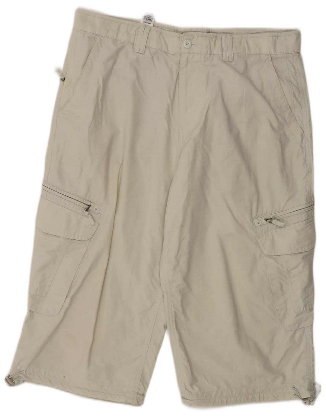 Marks & Spencer Herre Cargo Bermuda Shorts W36 Large Beige Bomuld