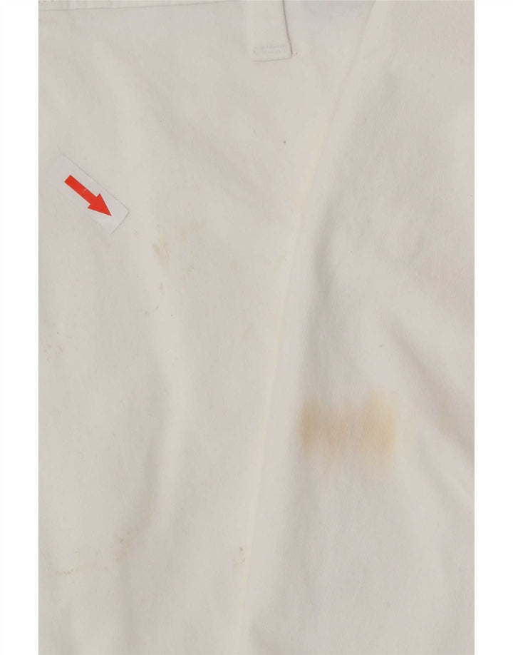 Marks & Spencer Chino Shorts til mænd W34 Stor hvid bomuld