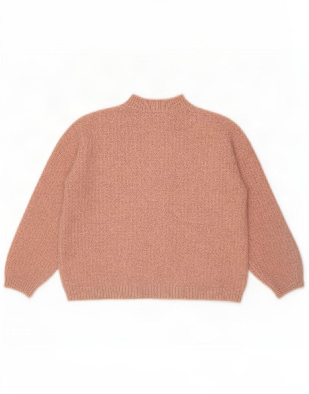 Marks & Spencer Dame Turtle Neck Jumper Sweater UK 14 Medium Pink