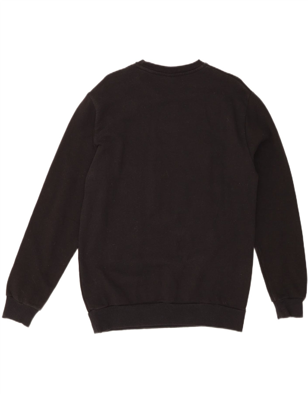 ZARA Womens Graphic Sweatshirt Jumper UK 16 Large Black Cotton Vintage Zara and Second-Hand Zara from Messina Hembry 