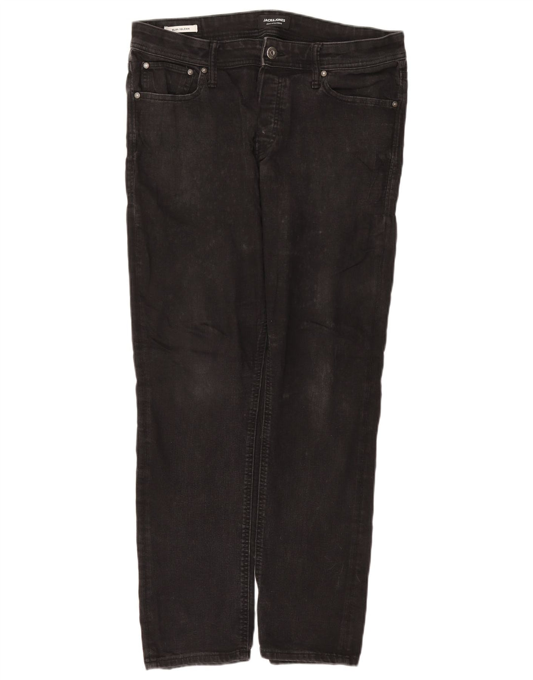 Jack & Jones Herre GLENN Slim Jeans W34 L32 Grå Bomuld