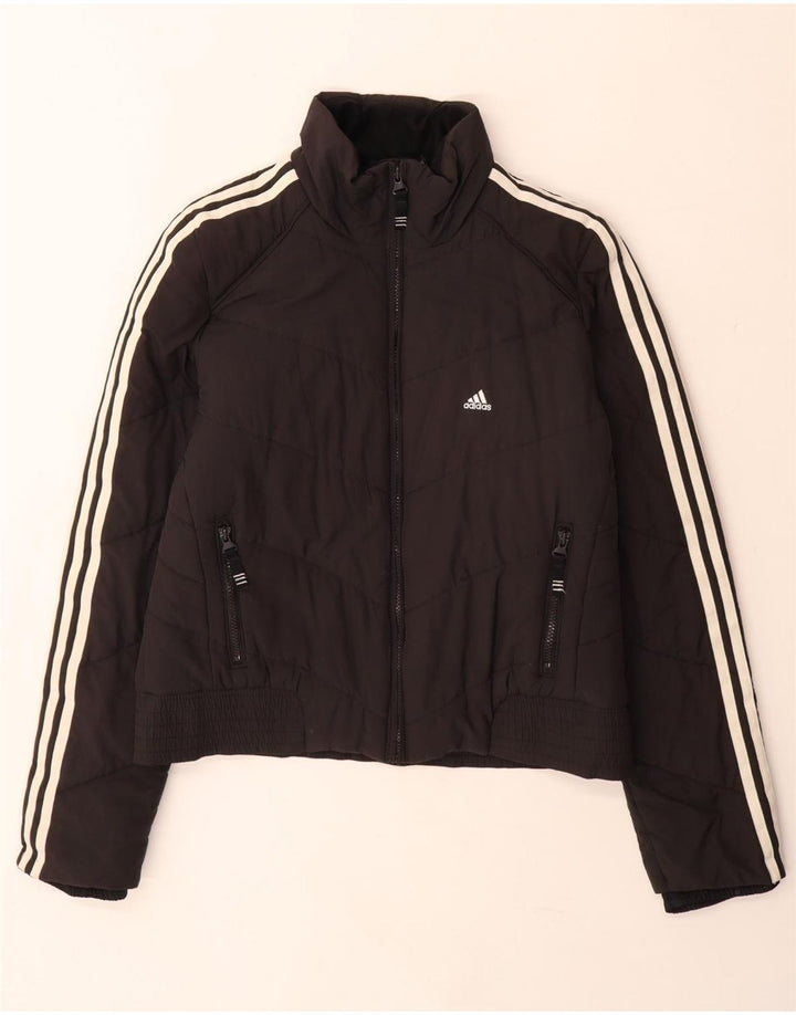 Adidas Dame Clima 365 Polstret Jakke UK 16 Stor Sort Polyester