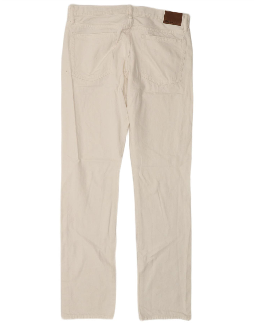 Gap Herre Slim Jeans W32 L34 Hvid Bomuld