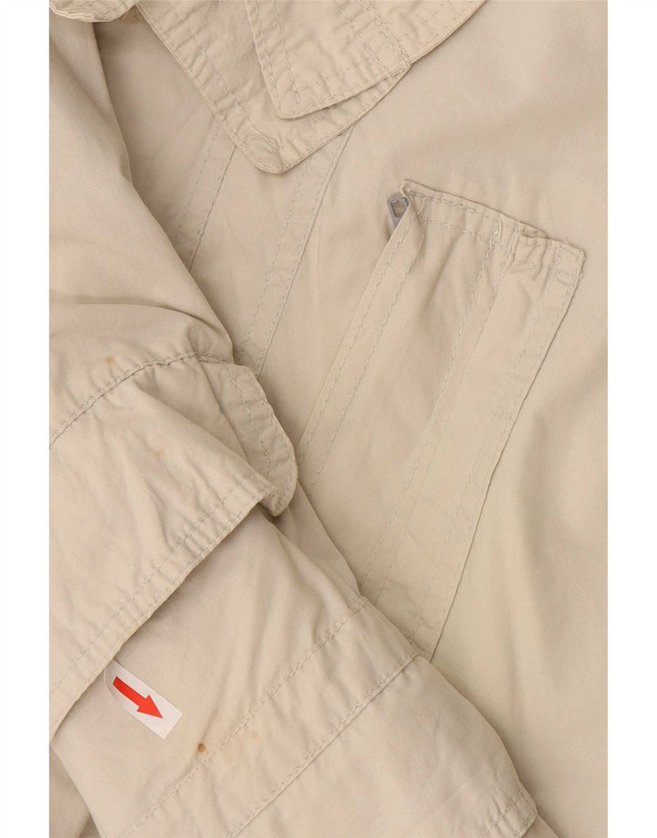 POP 84 Bomberjakke til mænd UK 38 Medium Off White Bomuld
