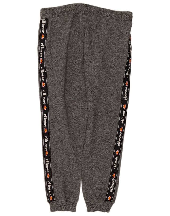 Ellesse Womens Træningsdragt Bukser Joggers UK 12 Medium Grey Colourblock