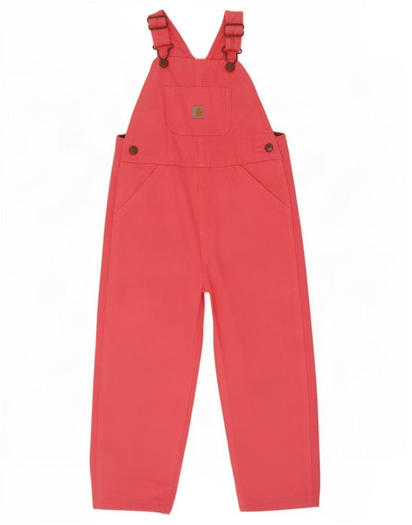 Carhartt Pige Dungarees Bukser 3-4 år Pink Bomuld