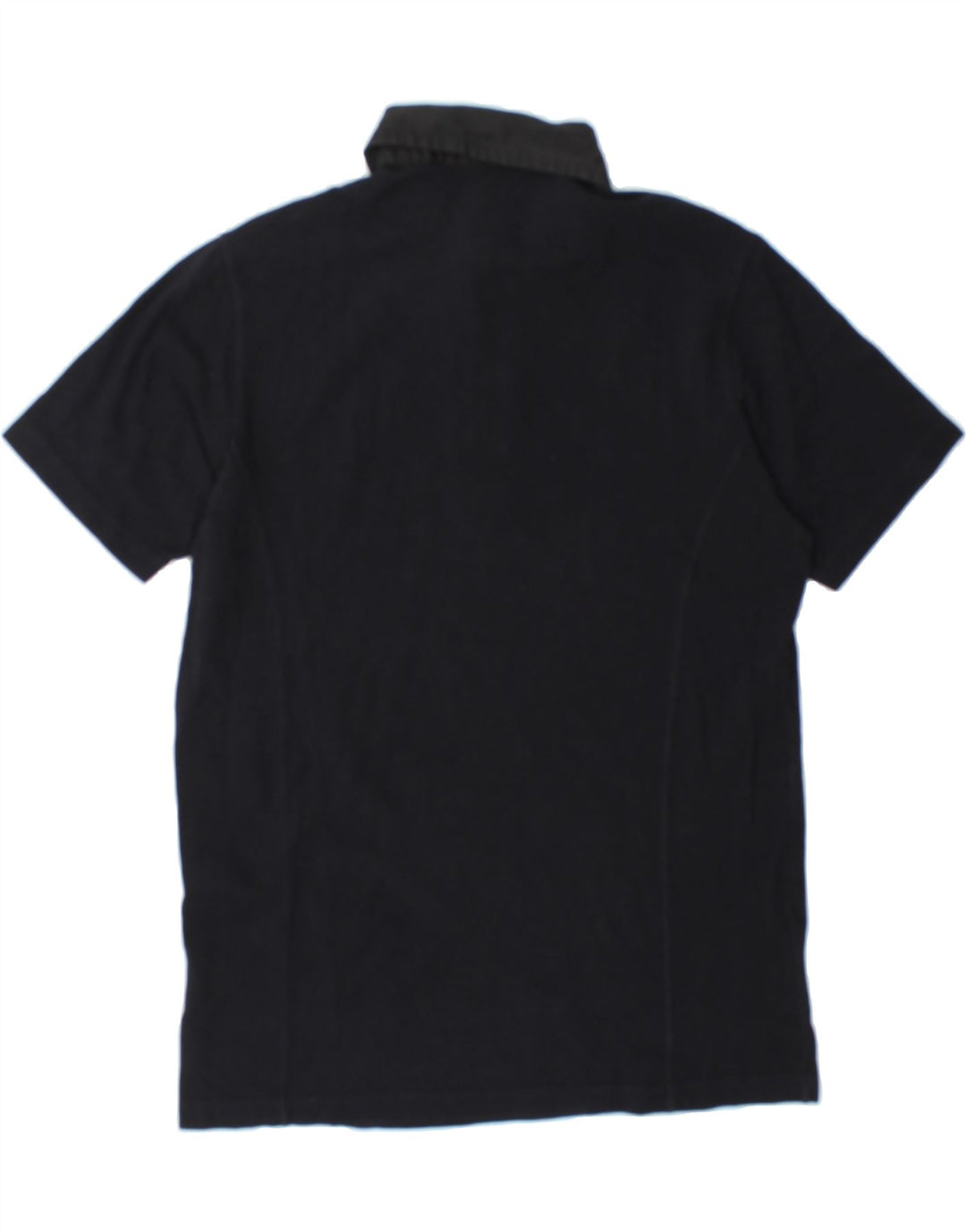 REFRIGIWEAR Mens Polo Shirt Large Black Cotton Vintage Refrigiwear and Second-Hand Refrigiwear from Messina Hembry 
