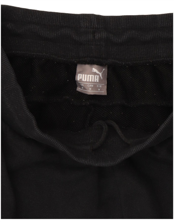 PUMA Herre grafisk træningsdragt Bukser Joggers Medium Sort