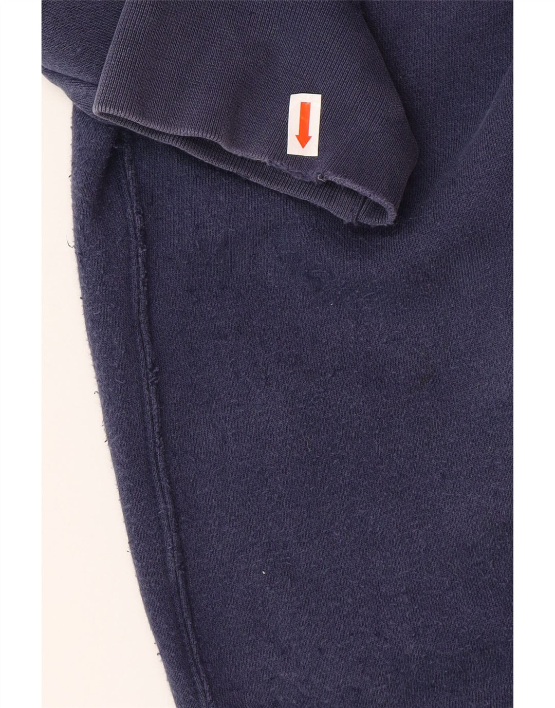 NIKE Herre Loose Fit grafisk hættetrøje XL marineblå bomuld