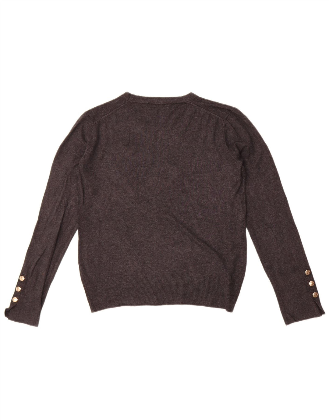 Zara Dame Jumper Sweater UK 14 Stor Grå