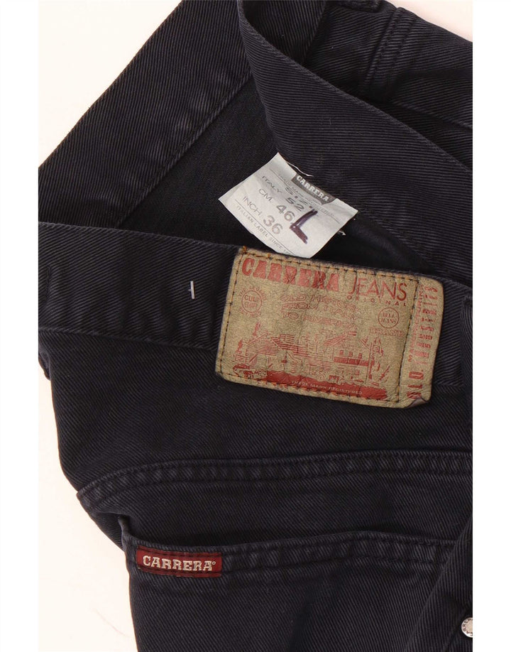 Carrera Straight Jeans til mænd W36 L33 Marineblå Bomuld
