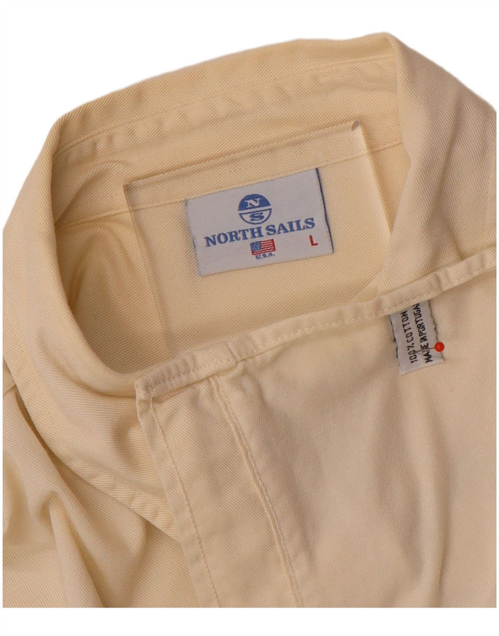 North Sails Herreskjorte Large Off White Bomuld