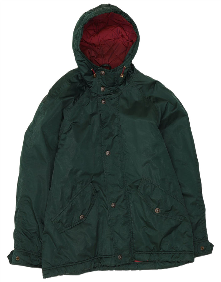 Belfe & Belfe Herre Hættevindjakke IT 48 Medium Grøn Polyester