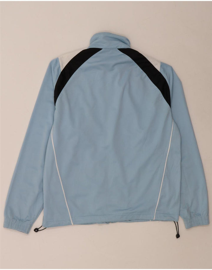DIADORA Træningsdragt til mænd Topjakke UK 38 Medium Blue Colourblock Polyester