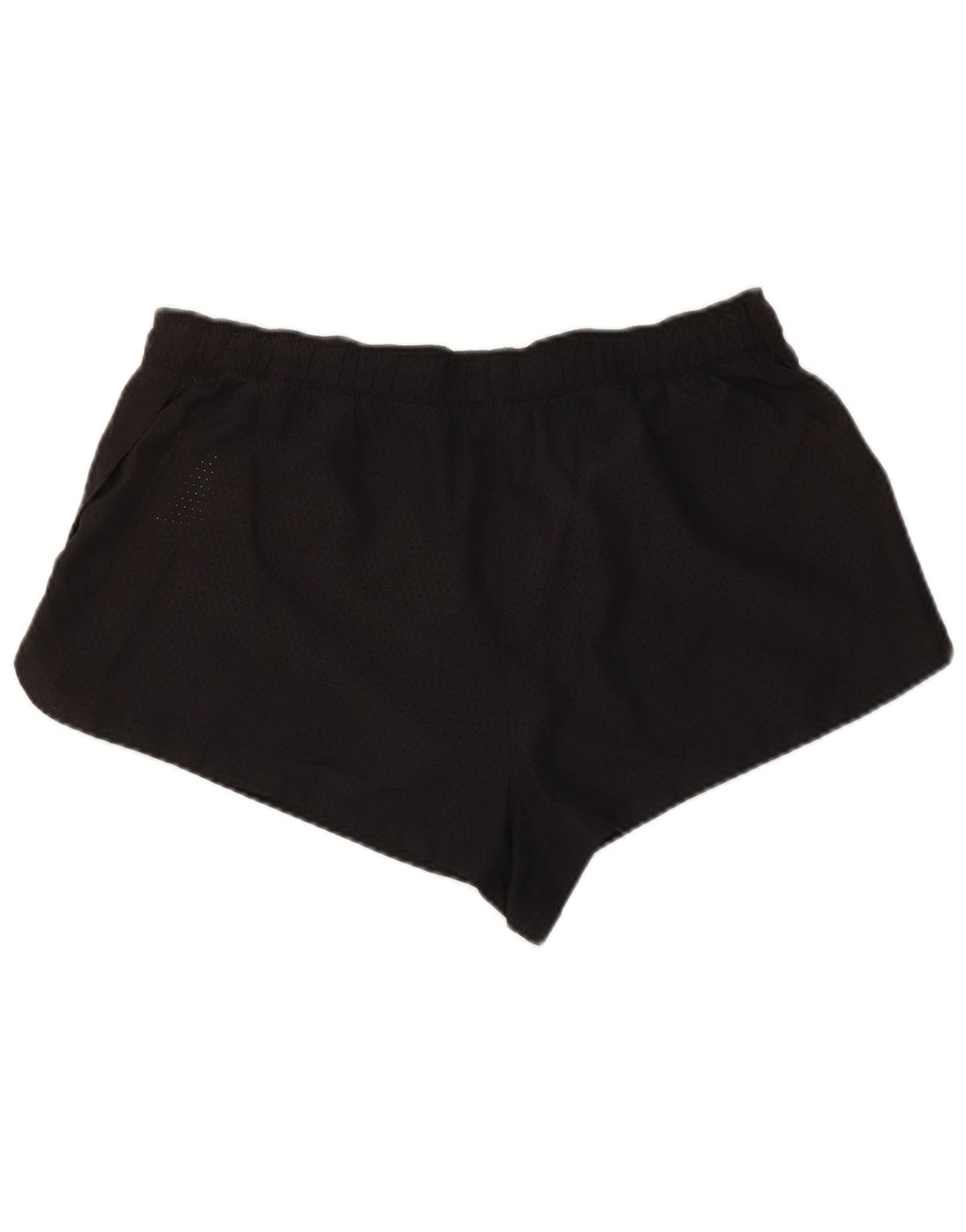 Nike Dame Dri Fit Sport Shorts UK 16 Large Black Polyester