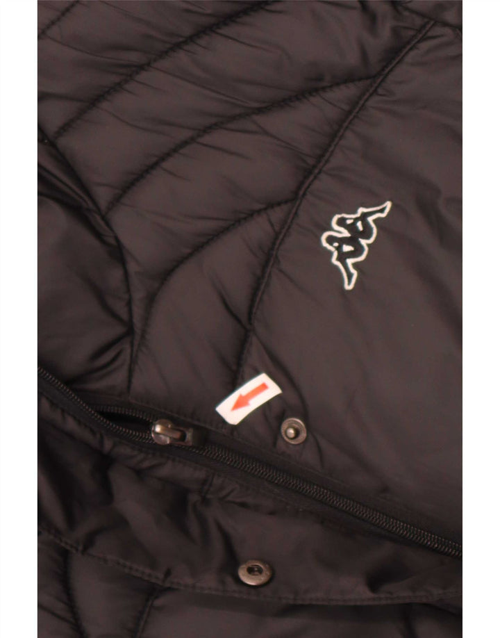 Kappa Dame Polstret Jakke UK 18 XL Sort Polyester