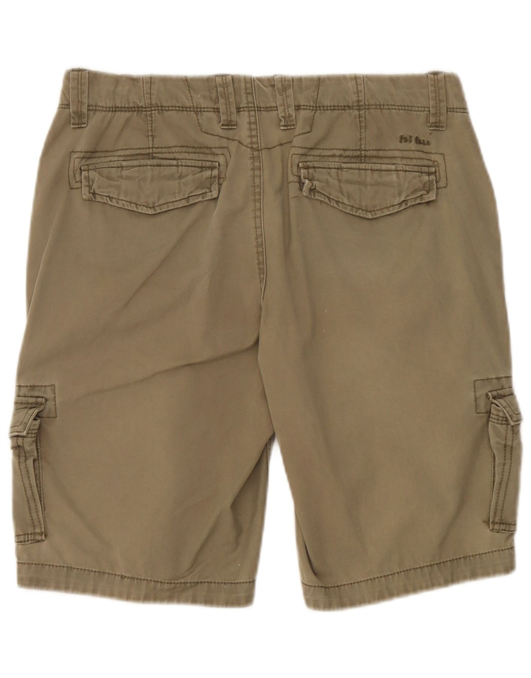 Fat Face Dame Cargo Shorts UK 12 Medium W32 Khaki Bomuld