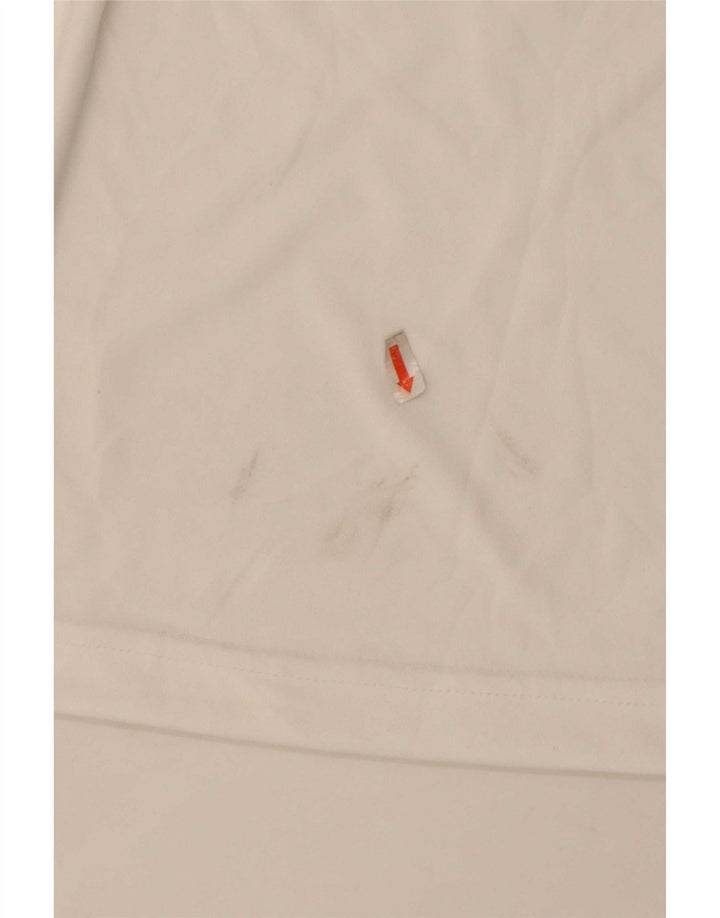 Reebok Herre T-Shirt Top Stor Hvid Polyester