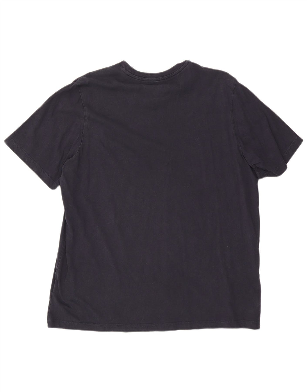 Adidas herre T-shirt top XL marineblå bomuld