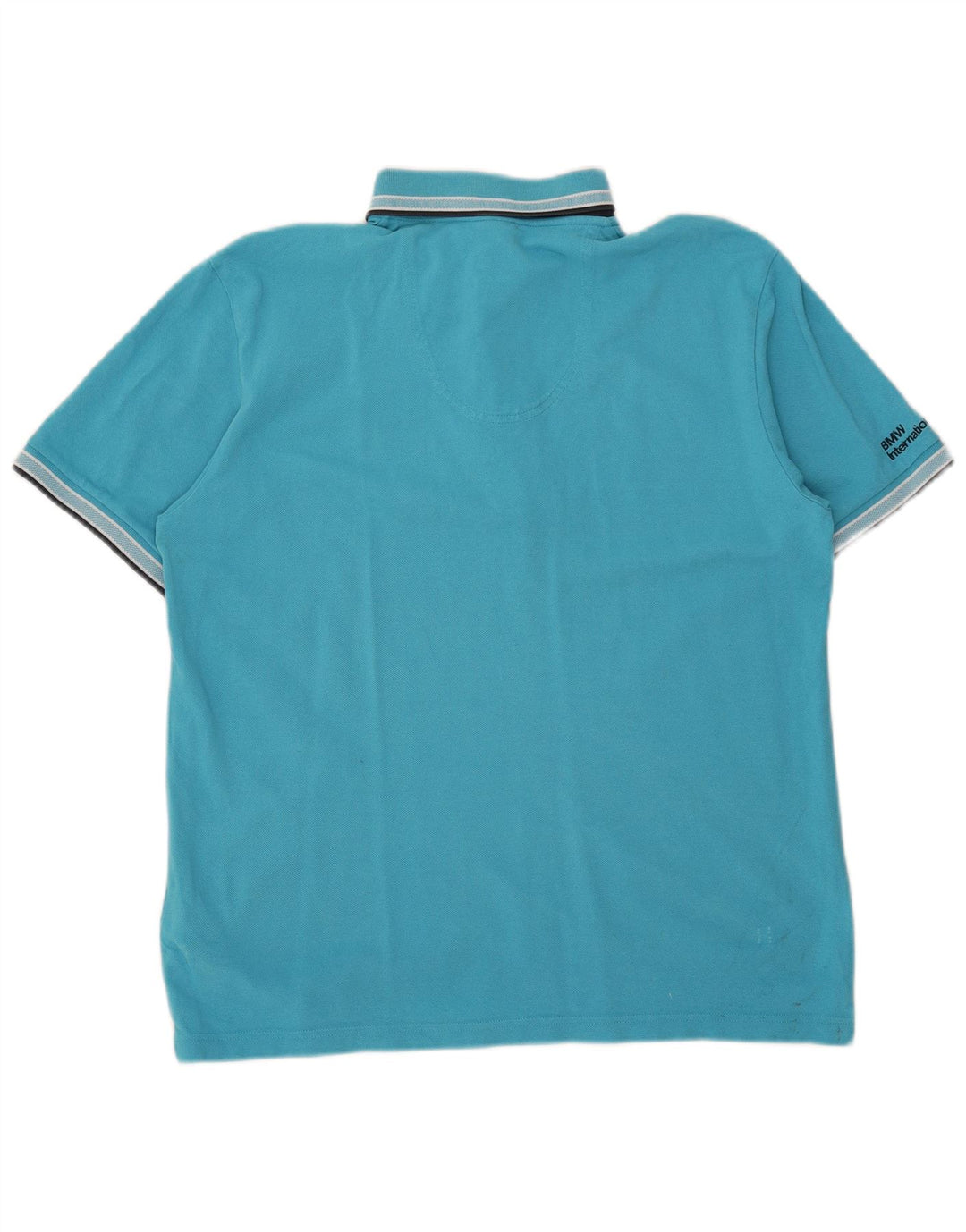 Hugo Boss Herre Polo Shirt Stor Blå Bomuld