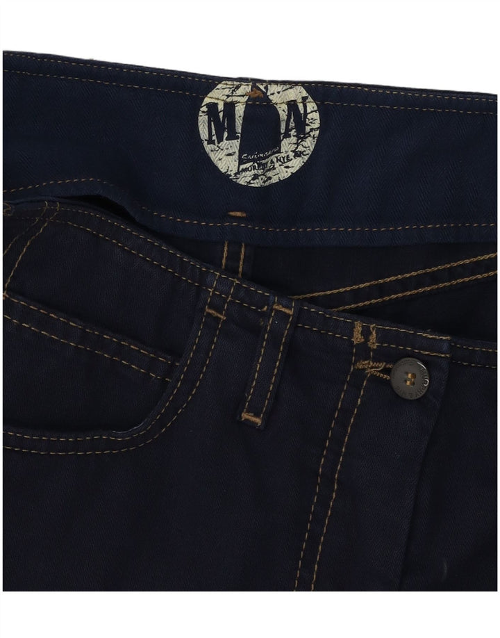 Murphy & Nye Dame Mini Denim Nederdel W30 Medium Navy Blue Bomuld
