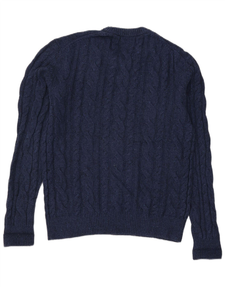 Gap Herre Crew Neck sweater lille marineblå lammeuld