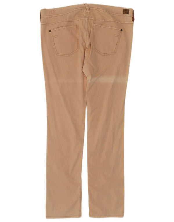 Calvin Klein Herre Slim Casual Bukser W32 L32 Beige Bomuld