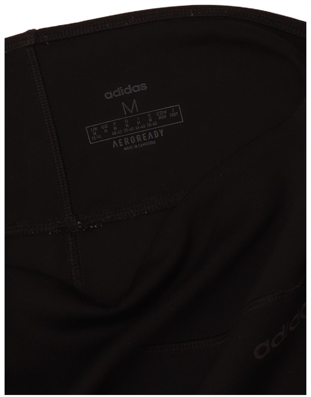 Adidas Aeroready Leggings til kvinder UK 12/14 Medium Black