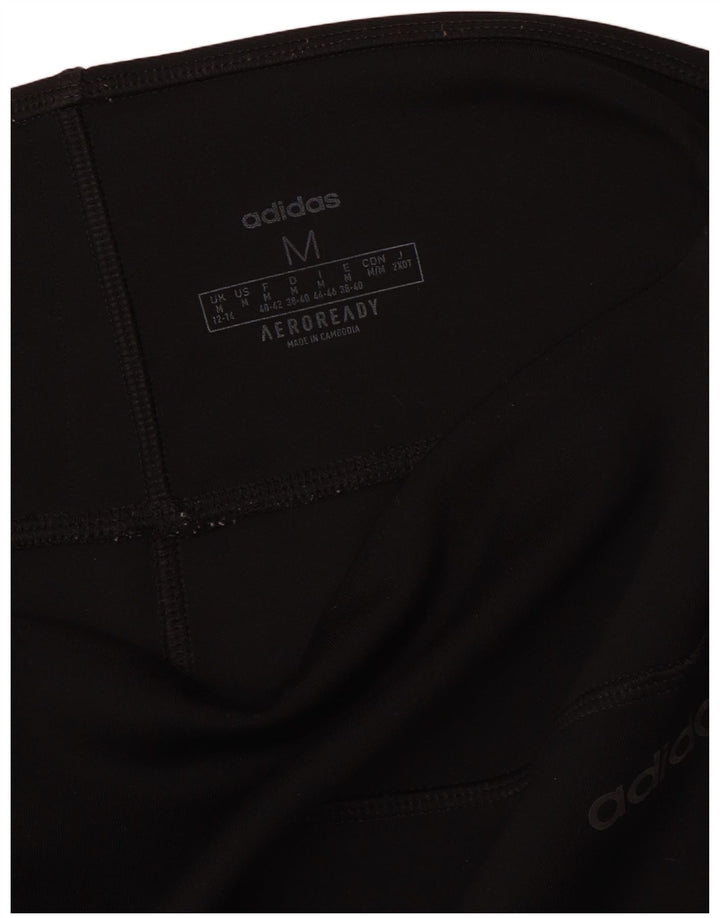 Adidas Aeroready Leggings til kvinder UK 12/14 Medium Black