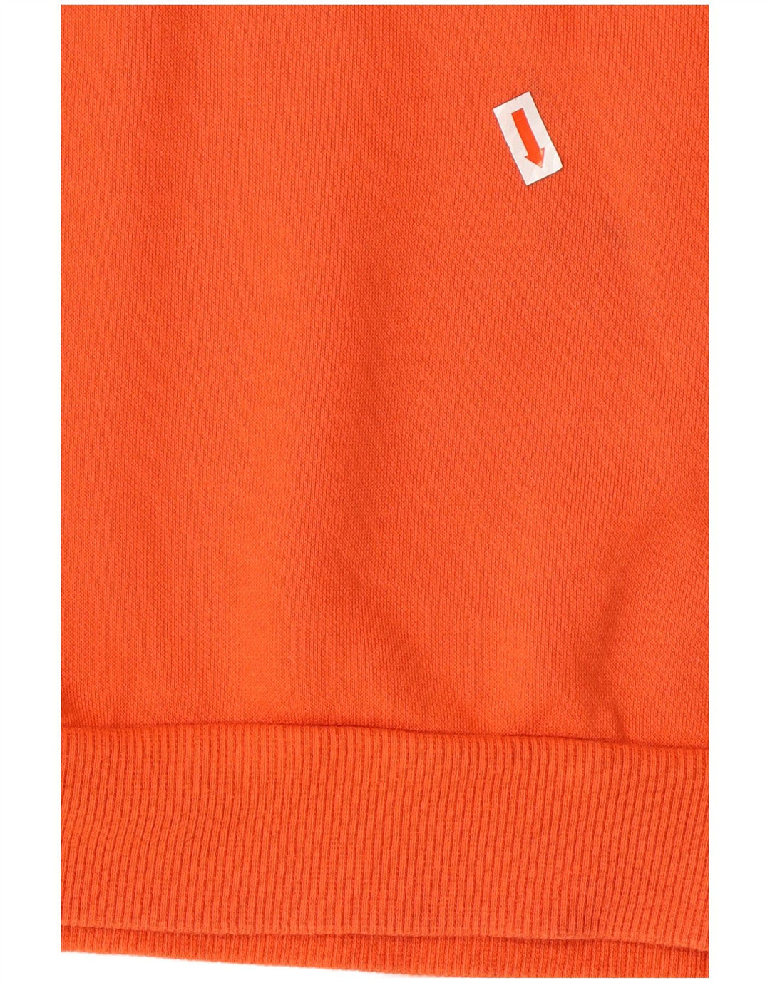 PUMA Dame Oversized Grafisk Sweatshirt Jumper UK 10 Small Orange Bomuld