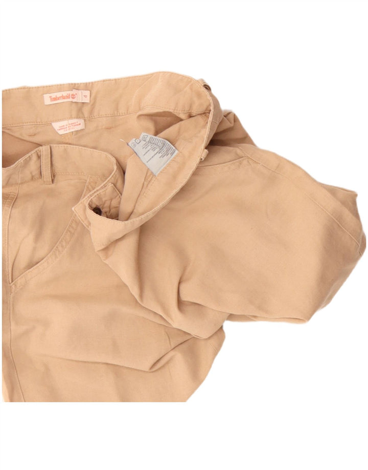 Timberland Chino Shorts til kvinder US 4 Small W27 Beige Bomuld