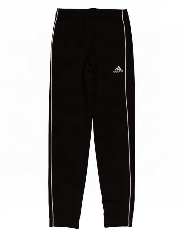 Adidas Drenge træningsdragt Bukser Joggers 11-12 år W25 L25 Sort Polyester