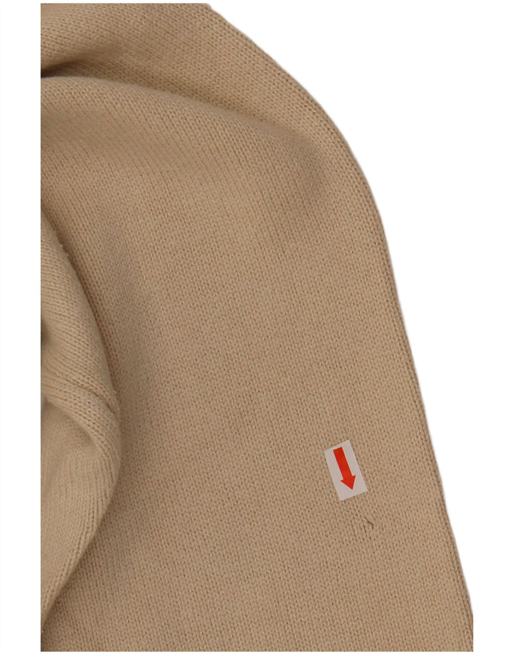 Dockers Herre Zip Neck trøje Sweater Large Off White Bomuld