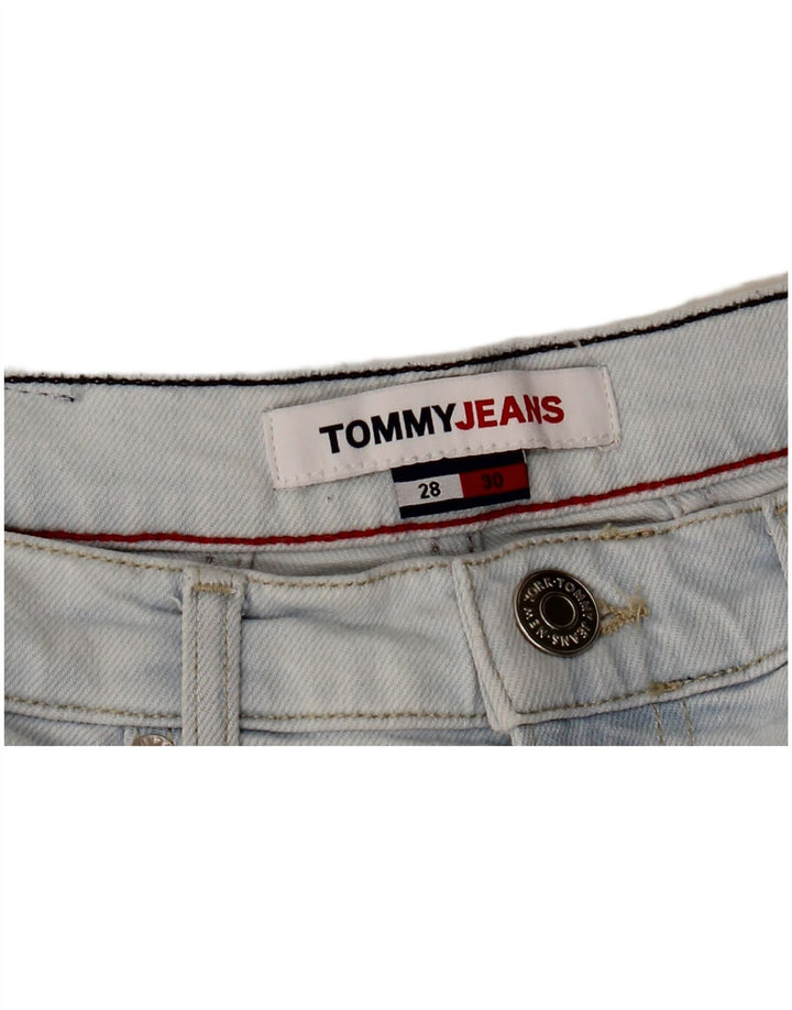 Tommy Hilfiger Kvinder High Rise Cropped Jeans W28 L25 Blå