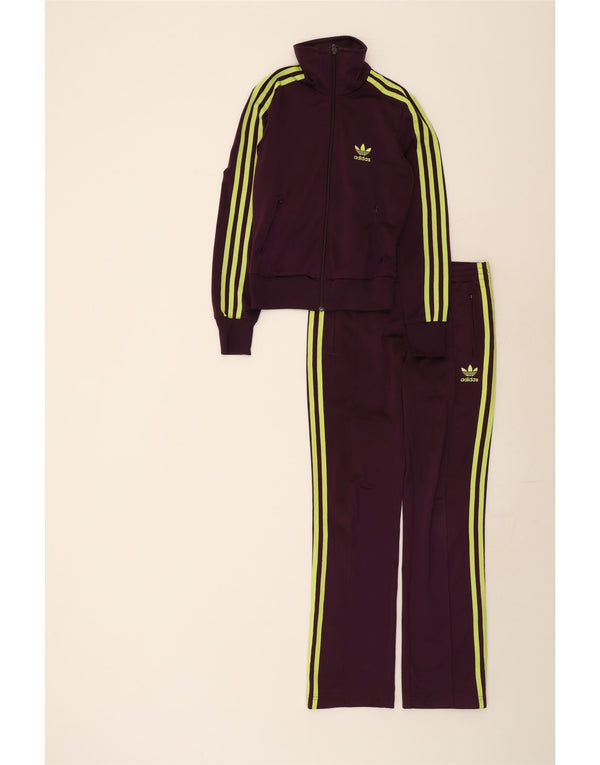 Adidas Graphic Full Tracksuit til kvinder EU 34 XS Lilla Polyester