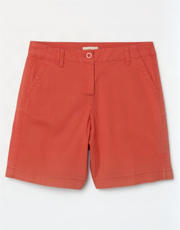 Mountain Warehouse Dame Chino Shorts UK 12 Medium W28 Pink Bomuld