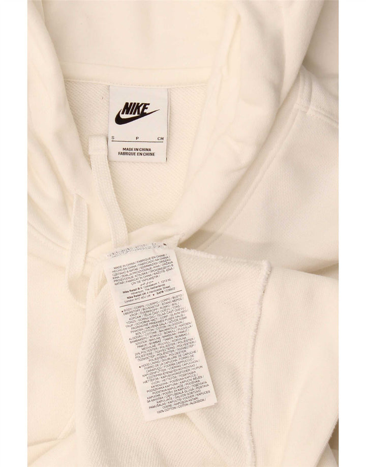 Nike grafisk hættetrøje til mænd, lille hvid bomuld