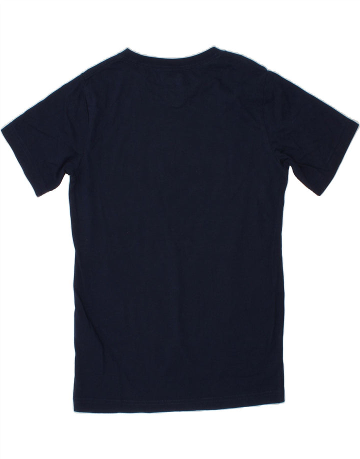 LEVI'S Boys Graphic T-Shirt Top 13-14 Years Navy Blue Cotton Vintage Levi's and Second-Hand Levi's from Messina Hembry 