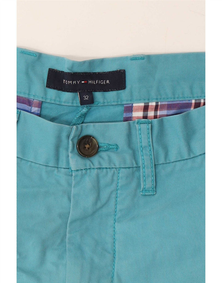 Tommy Hilfiger Chino Shorts til mænd Medium W32 Blå