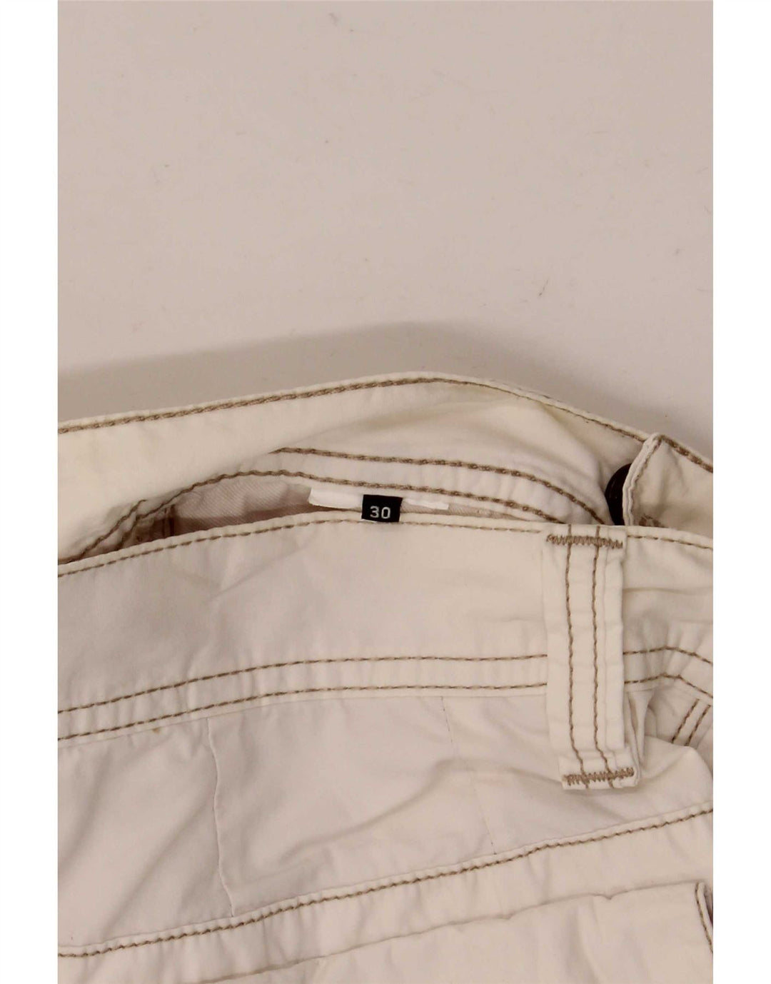 Murphy & Nye Herre Cargo Shorts W30 Medium White