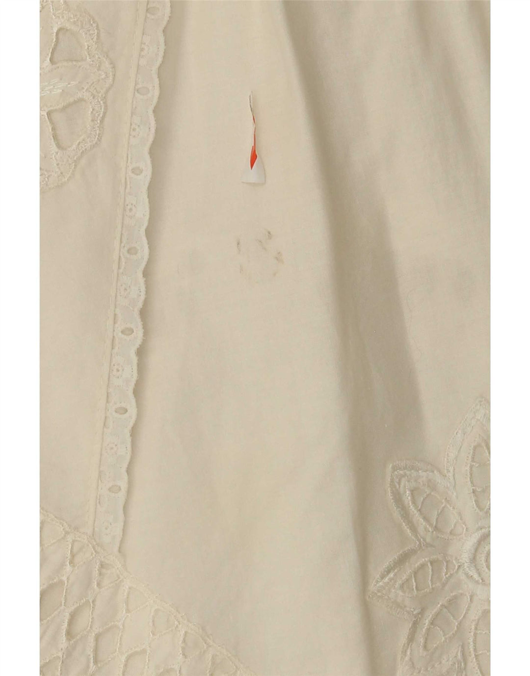 Vintage dame nederdel W26 lille hvid