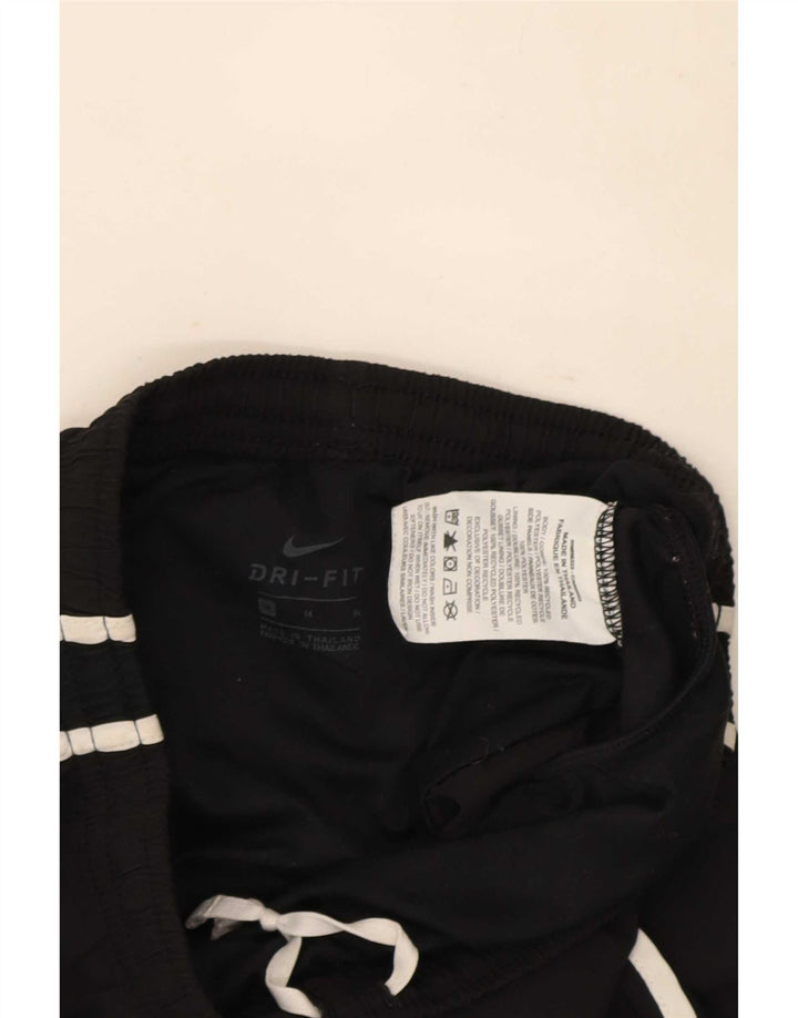 Nike Dame Dri Fit Sports Shorts UK 12 Medium Sort Polyester