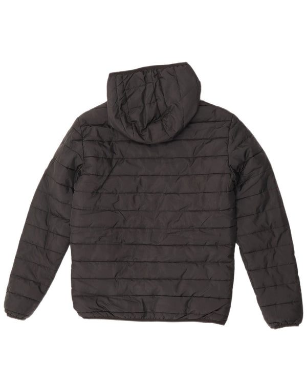 Jack & Jones Herre hættepolstret jakke UK 34 XS Sort Polyester