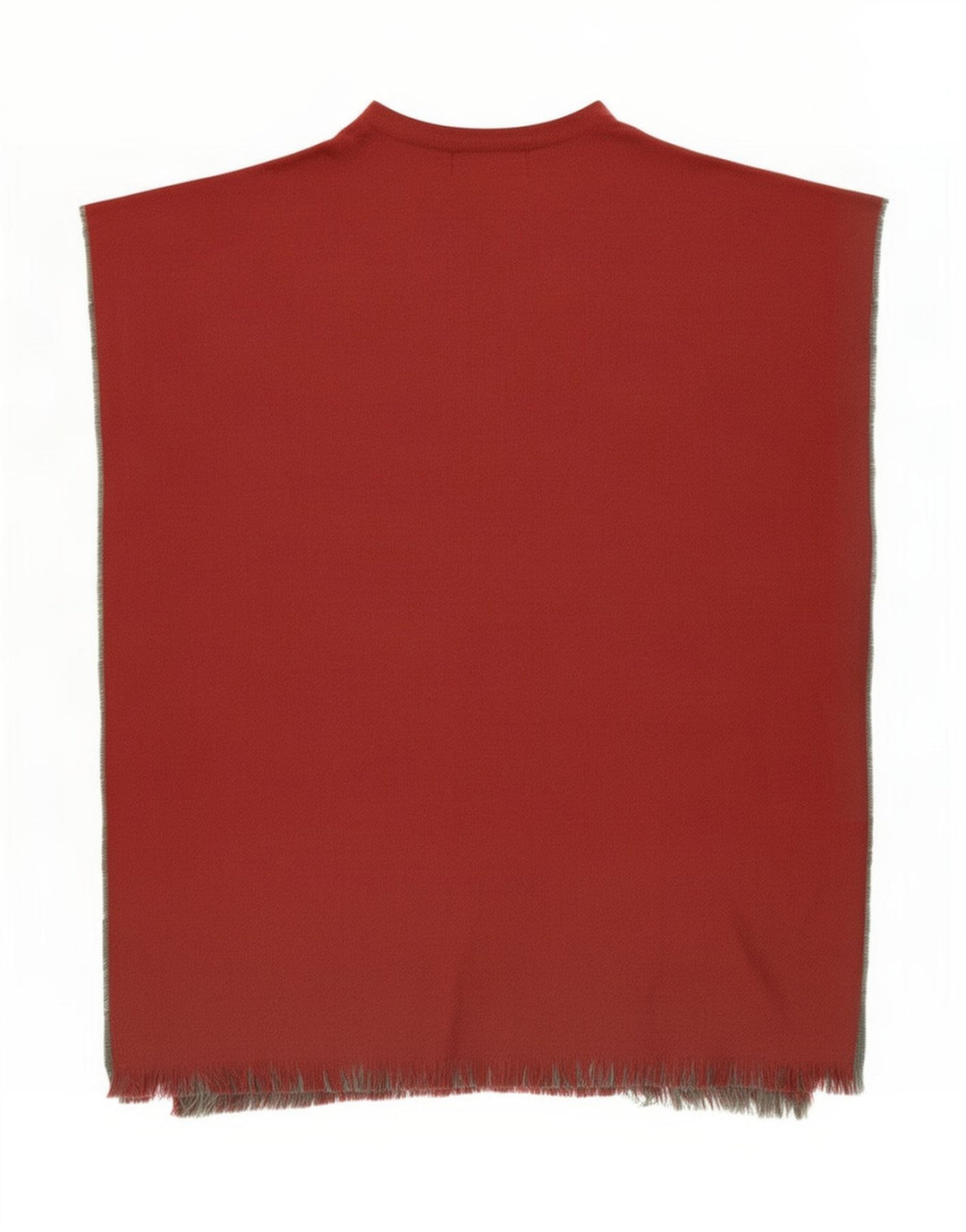 Roccobarocco Dame Poncho Coat One Size Bourgogne Akryl